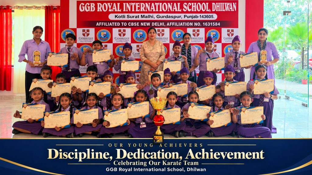 Celebrating Our Karate Team