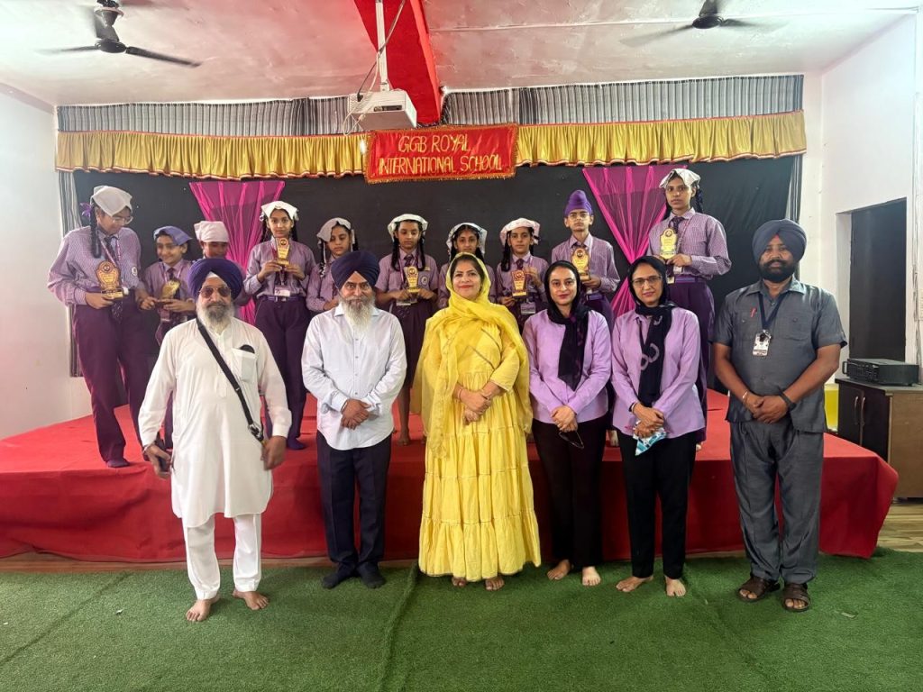 Moral Education Award Winners - GGB Royal International School, Dhilwan